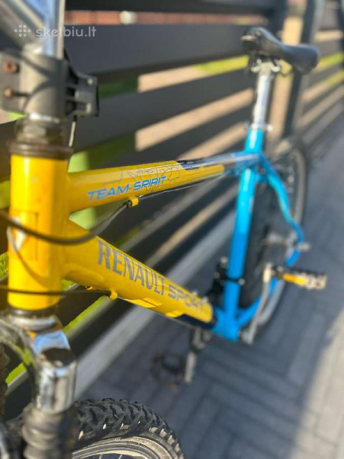 Renault Sport kalnų MTB dviratis 26" ratai - nuotraukos Nr. 12