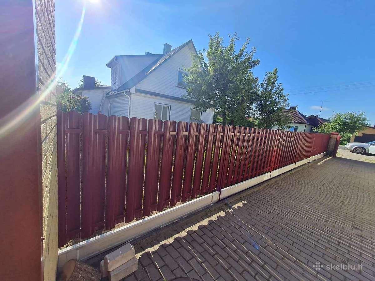 Rombas "žaliuzinės" tvoros vartai visoj Lietuvoj - nuotraukos Nr. 20