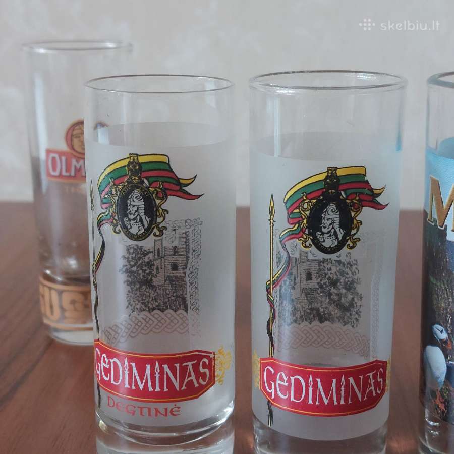 Suvenyrinės mažos stiklinės .Parduodu . - nuotraukos Nr. 4