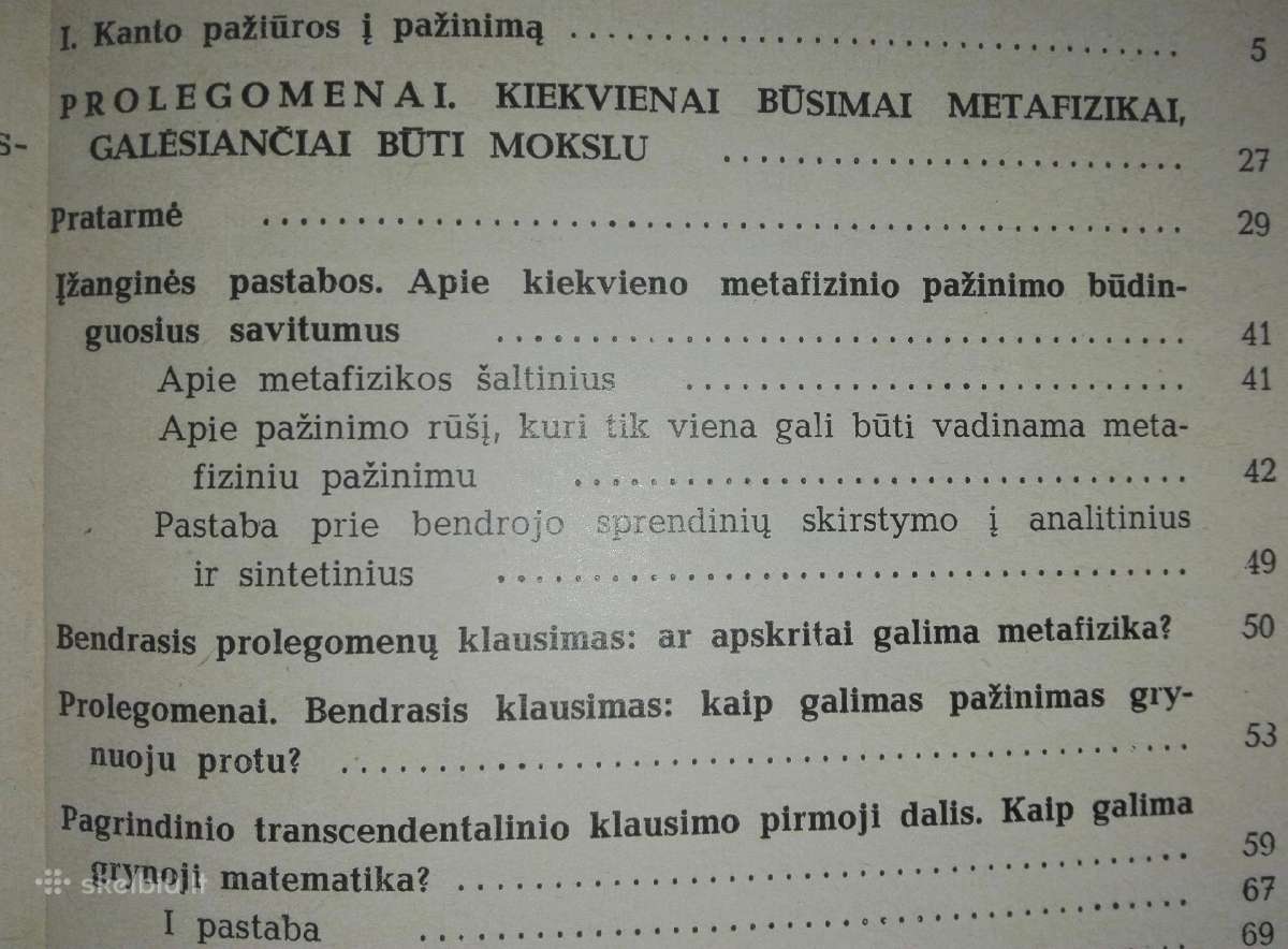 1472. Prolegomenai Kantas I. - nuotraukos Nr. 3