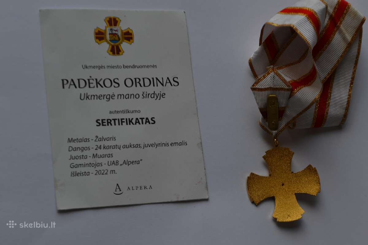 Ukmerges padekos ordinas - nuotraukos Nr. 2
