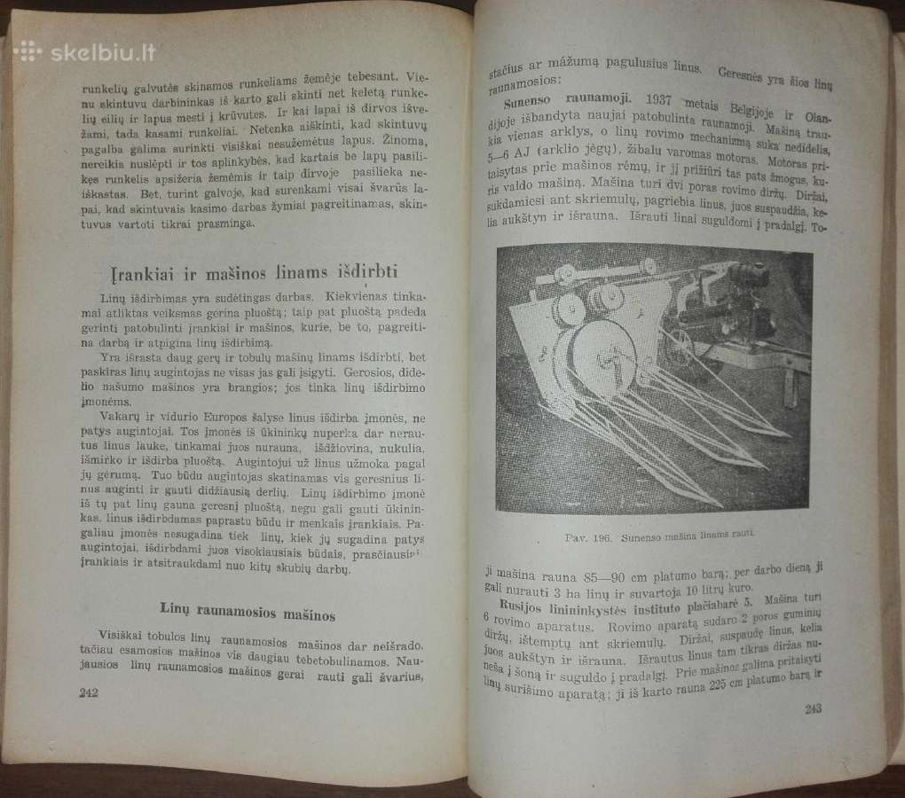 1477. Žemės Ūkui Mašinoa Ir Įrankiai - nuotraukos Nr. 6