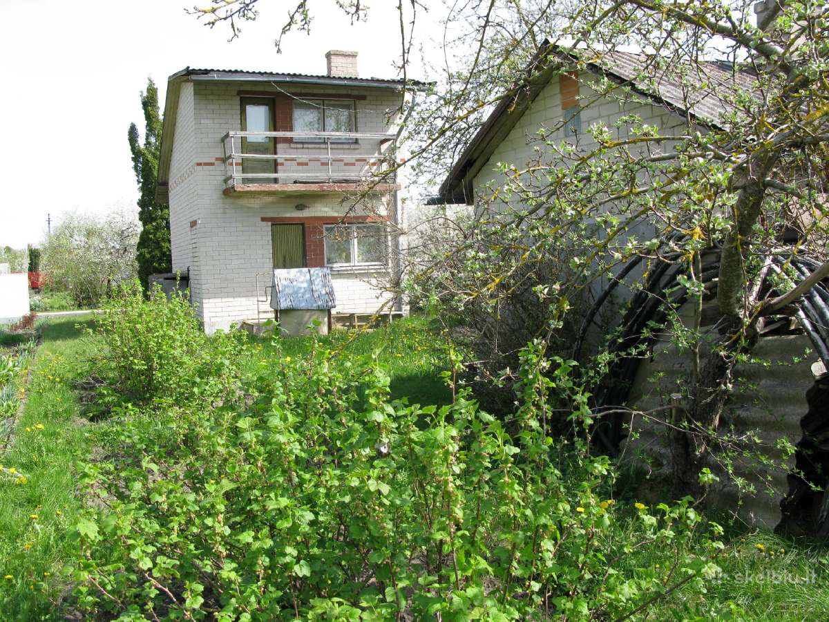 Parduodamas sodo sklypas su namu - nuotraukos Nr. 2