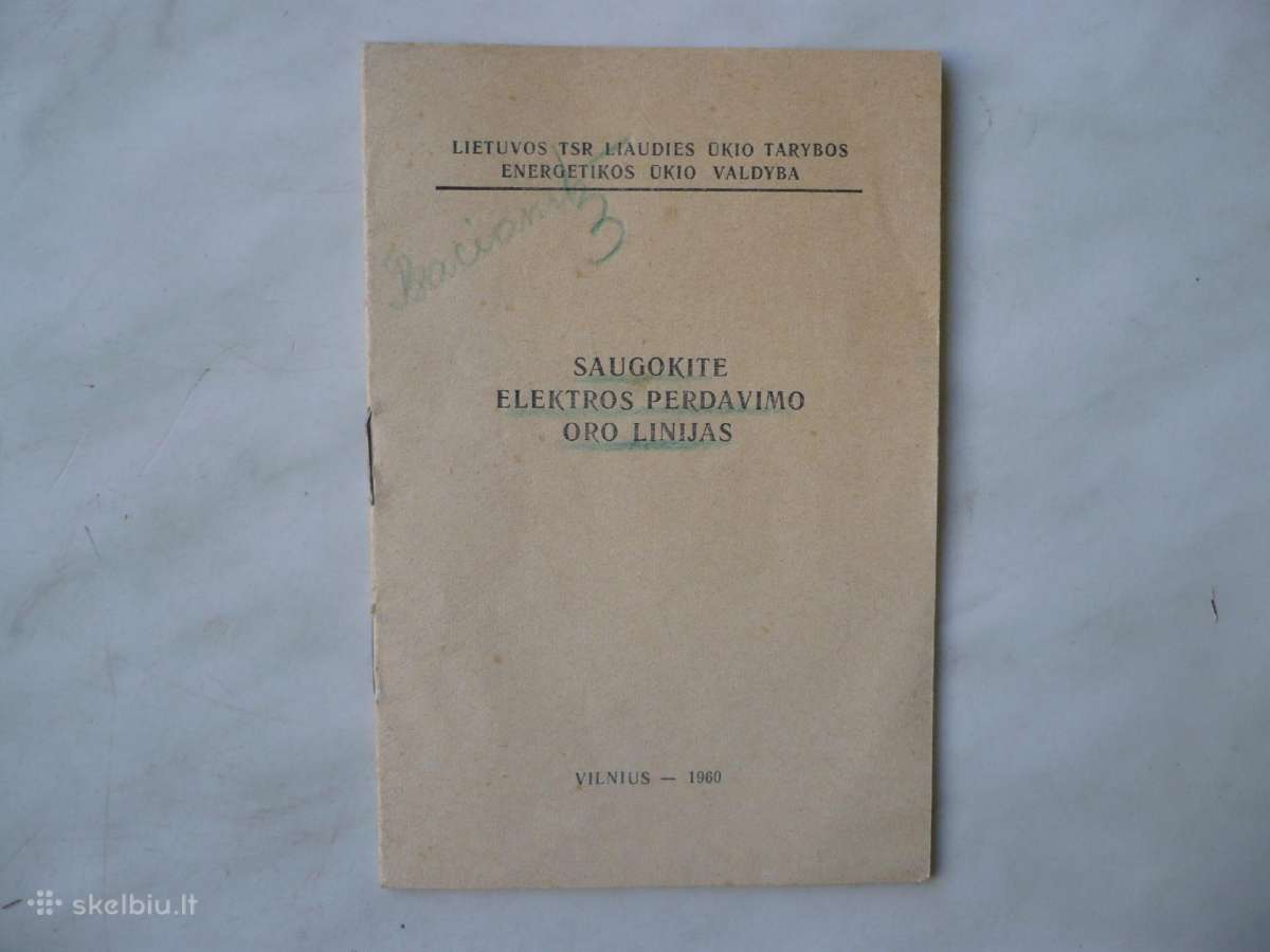 Saugokite elektros perdavimo linijas