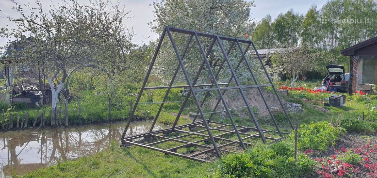 Mobilus stovas saulės elektrinės moduliams - nuotraukos Nr. 7
