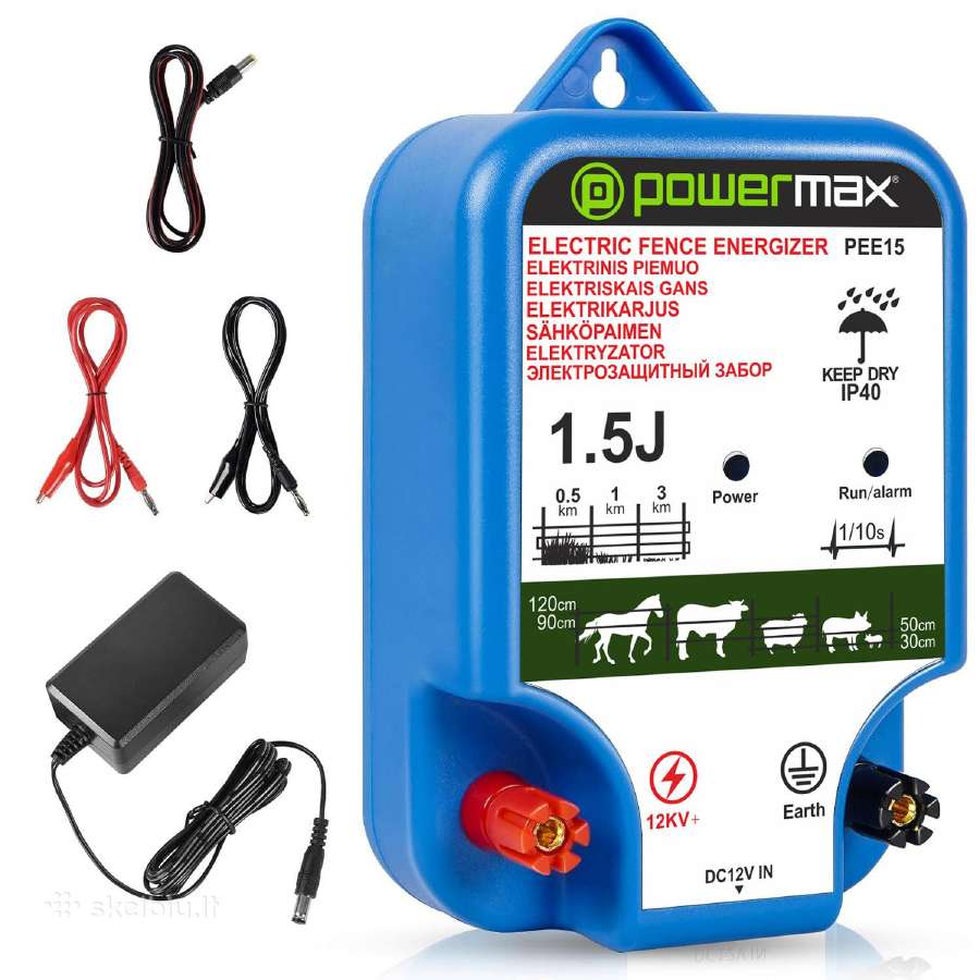 Elektrinis piemuo Powermax Pee15 1.5j - nuotraukos Nr. 3