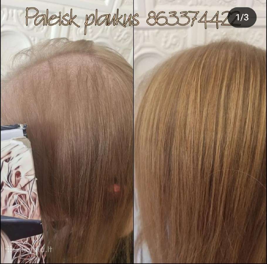 Uv LED Bekapsulinis Plaukų Priauginimas pas Reveka - nuotraukos Nr. 17
