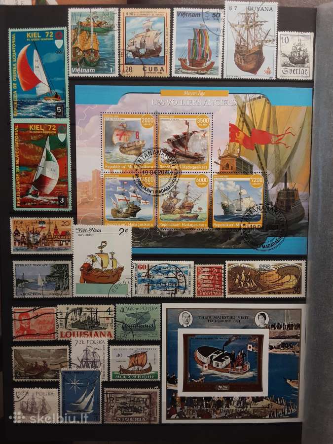 Burlaiviai- albumas naujas-60€