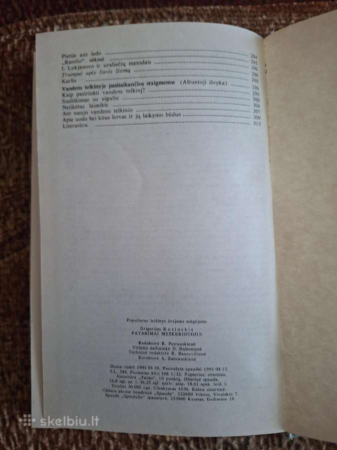 Patarimai meškeriotojui - nuotraukos Nr. 7