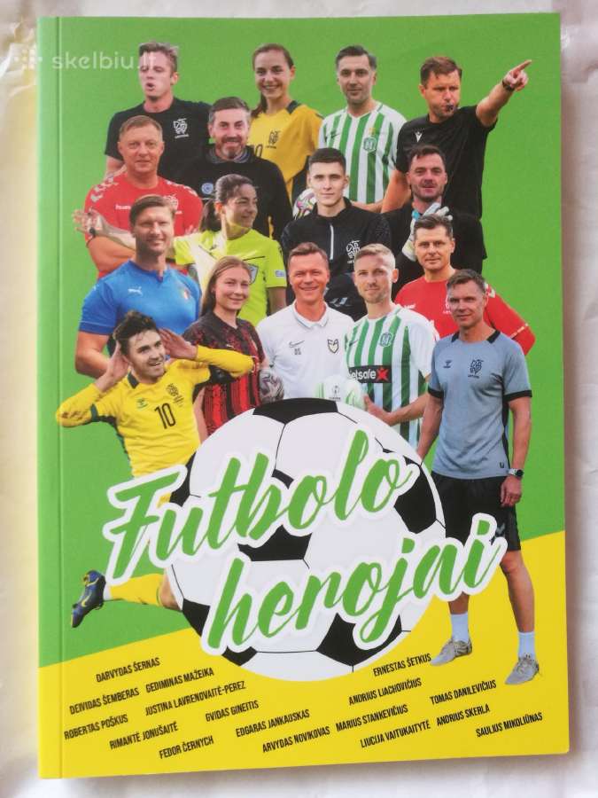 Nauja knyga Futbolo herojai