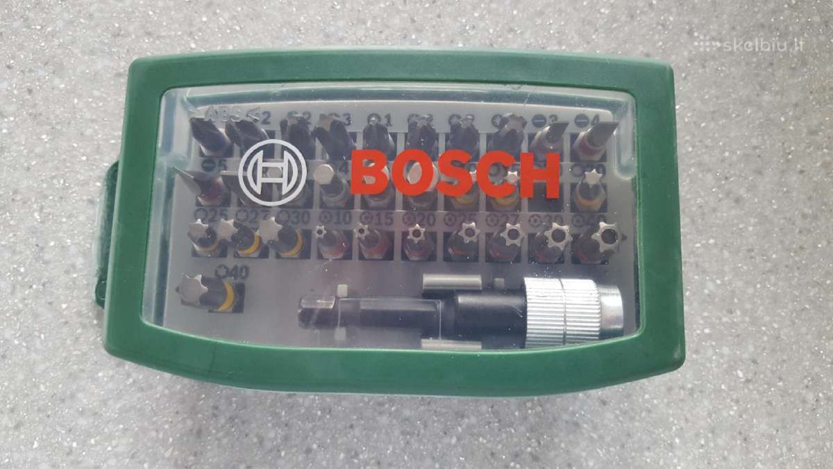 Atsuktuvų antgalių komplektas Bosch 23