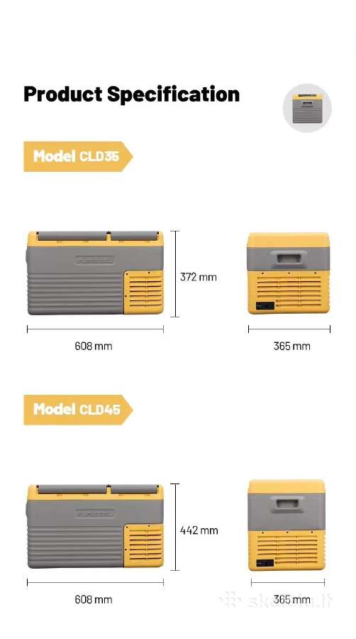12v 24v 220v kompresoriniai šaldytuvai šaldikliai - nuotraukos Nr. 15