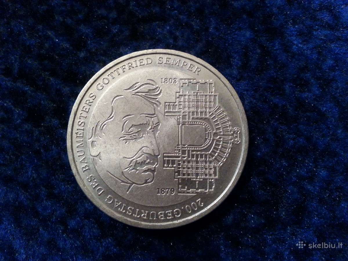 Sidabriniai 10 Eur Vokietija - nuotraukos Nr. 7