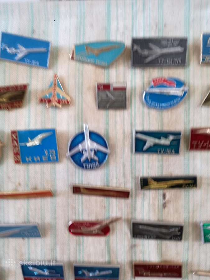 TSRS aviacija ,lektuvai- ženkliukai - nuotraukos Nr. 15