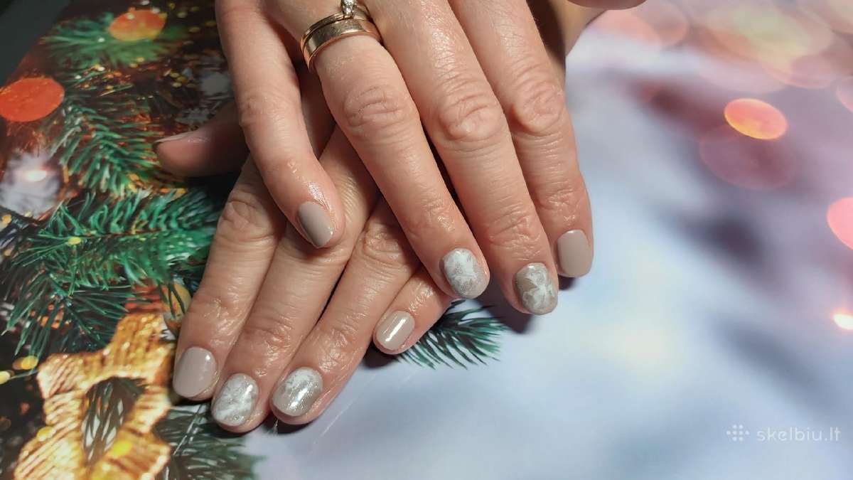 Japoniškas manikiūras. Gelinis lakavimas - nuotraukos Nr. 9