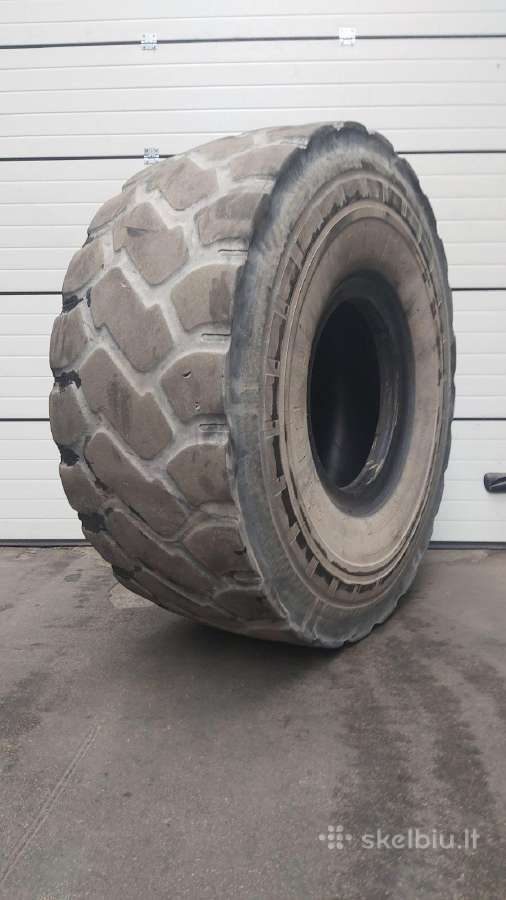 26.5r25 Naudotos padangos Michelin