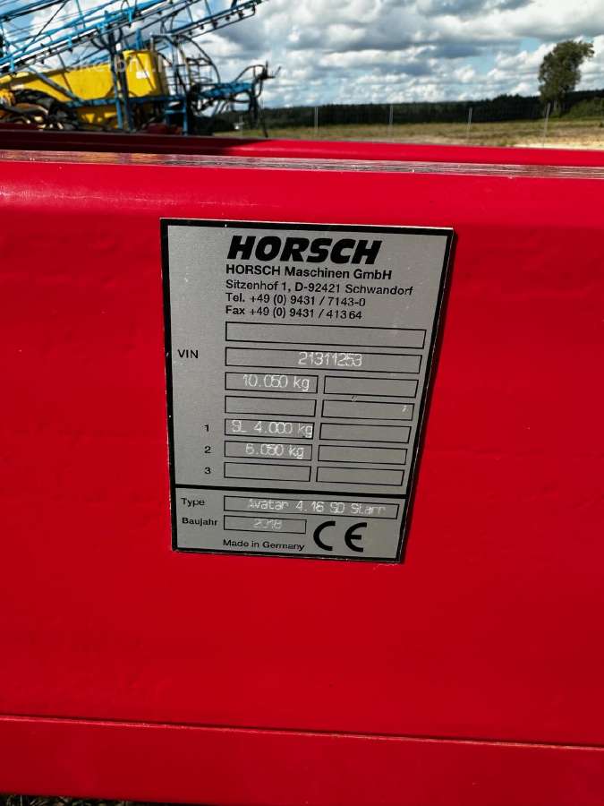 Parduodama Sėjamoji Horsch Avatar 4.16 Sd - nuotraukos Nr. 7