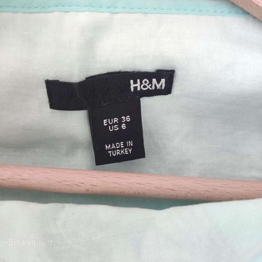 "h&m" medvilninis sijonas su gėlių motyvu - nuotraukos Nr. 3