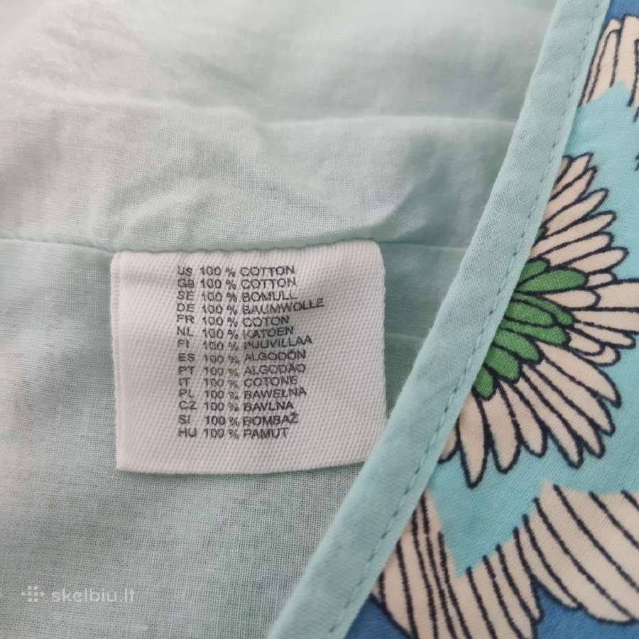 "h&m" medvilninis sijonas su gėlių motyvu - nuotraukos Nr. 6