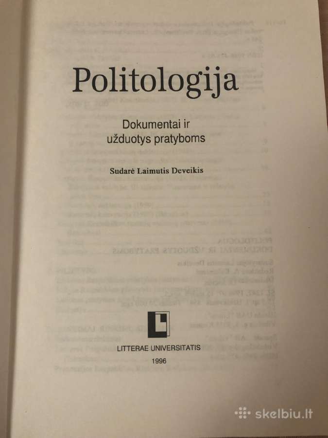 Politologija - nuotraukos Nr. 2