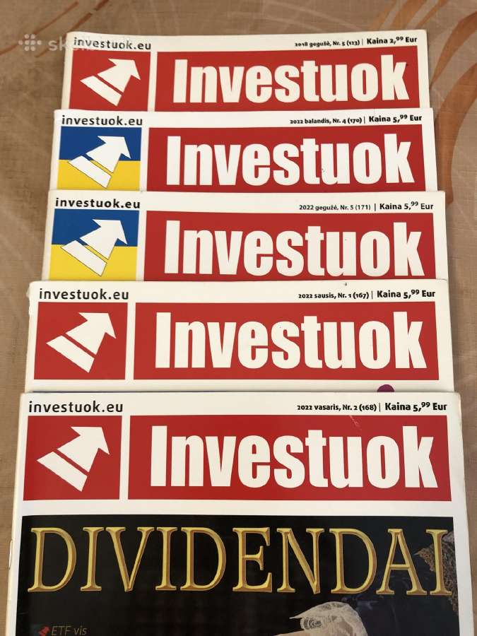 Investuok 2018 - 2022 m 5 vnt