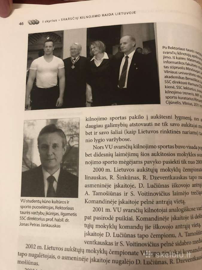 Svarsčių kilnojimo sporto istorija Lietuvoje - nuotraukos Nr. 6