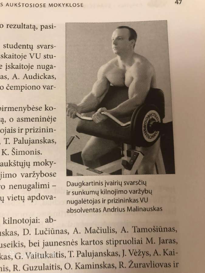 Svarsčių kilnojimo sporto istorija Lietuvoje - nuotraukos Nr. 7