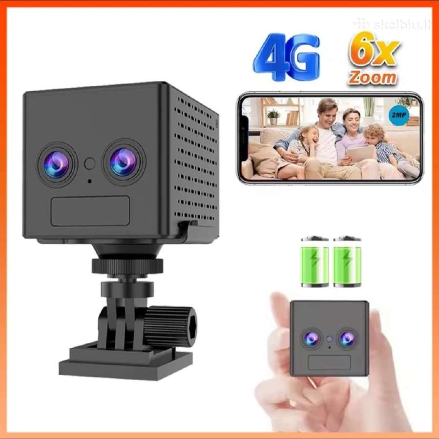 4G mini kamera su Optiniu priartinimu x10