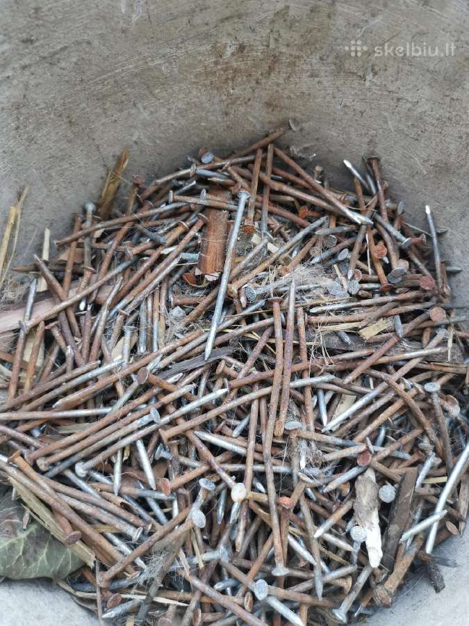 Rusiški naudoti vinys pusė kibiro
