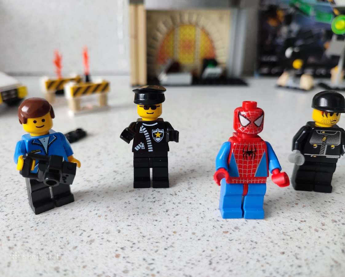 Lego Studios 1376 Veiksmo studija Žmogus Voras - nuotraukos Nr. 4