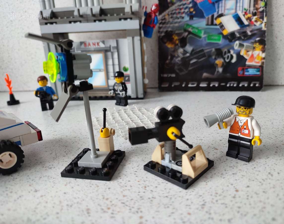 Lego Studios 1376 Veiksmo studija Žmogus Voras - nuotraukos Nr. 2