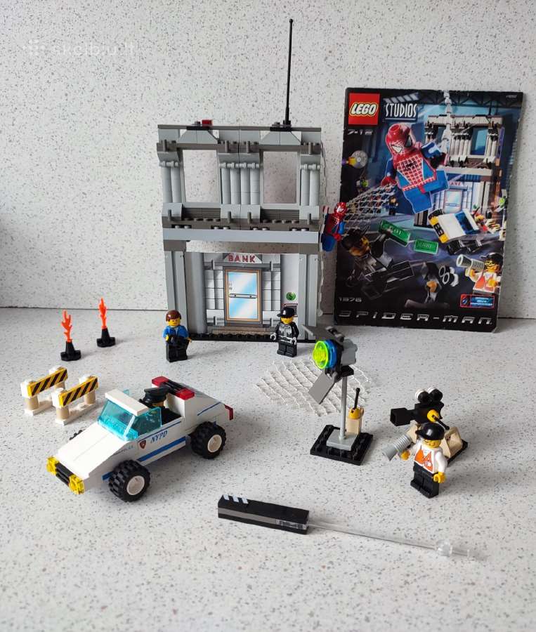 Lego Studios 1376 Veiksmo studija Žmogus Voras
