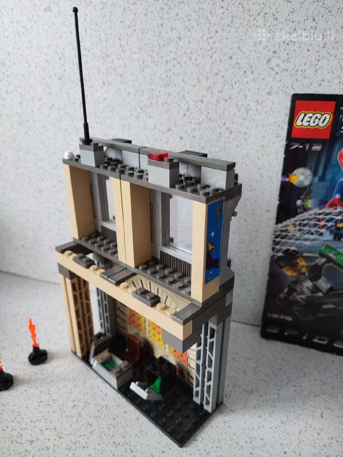 Lego Studios 1376 Veiksmo studija Žmogus Voras - nuotraukos Nr. 10