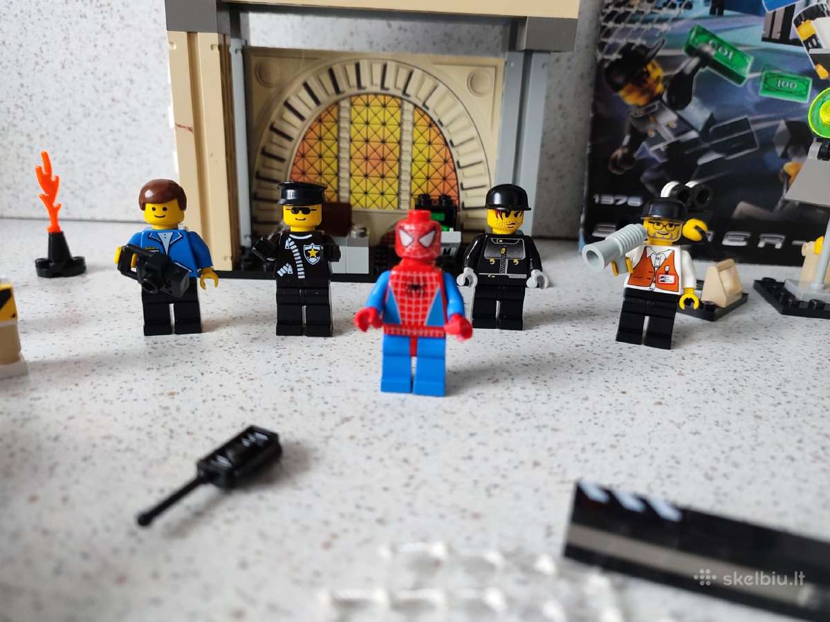 Lego Studios 1376 Veiksmo studija Žmogus Voras - nuotraukos Nr. 3