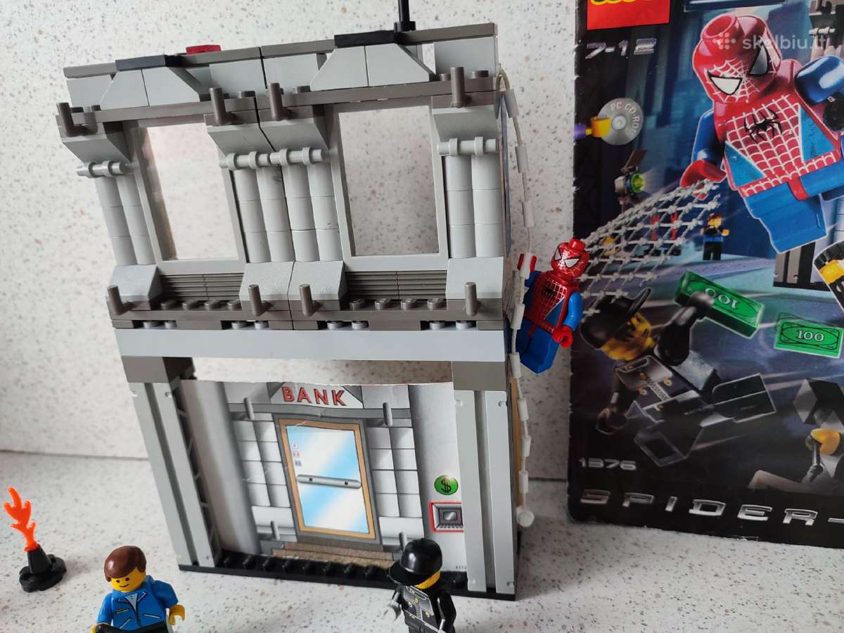Lego Studios 1376 Veiksmo studija Žmogus Voras - nuotraukos Nr. 8