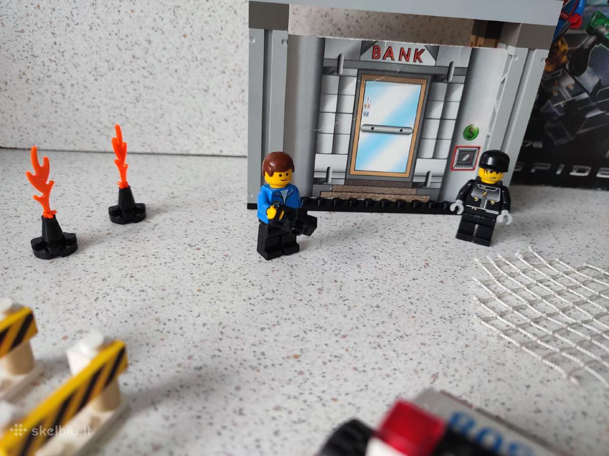 Lego Studios 1376 Veiksmo studija Žmogus Voras - nuotraukos Nr. 9