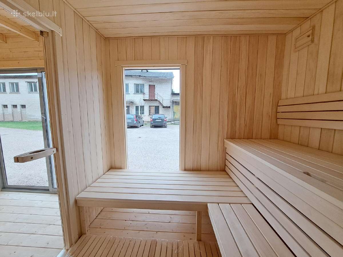 Lauko pirtys, mediniai nameliai, Saunos - nuotraukos Nr. 6
