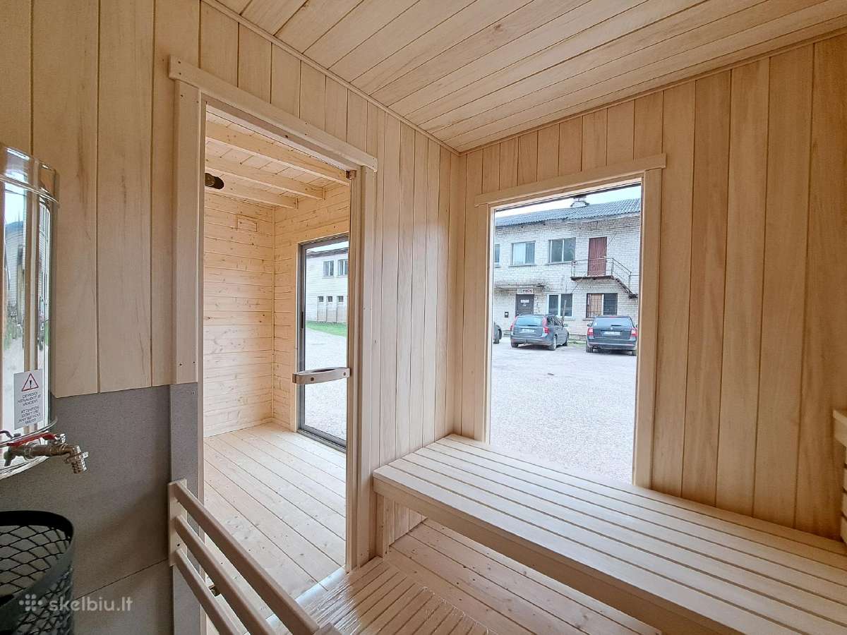 Lauko pirtys, mediniai nameliai, Saunos - nuotraukos Nr. 7