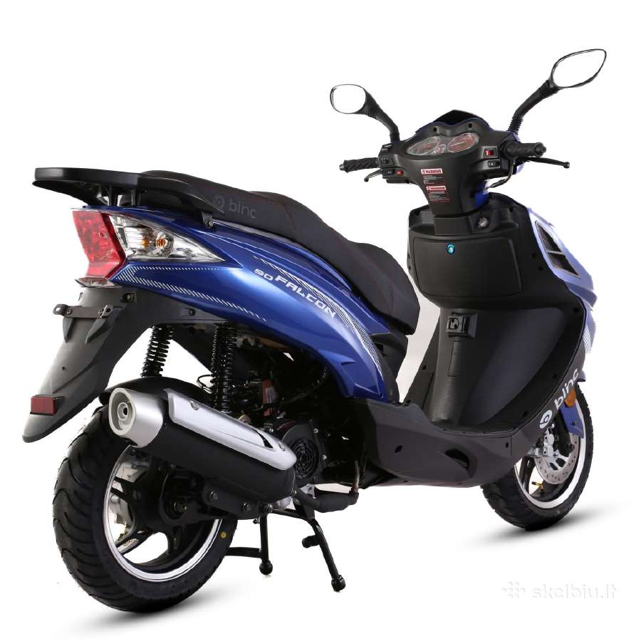 Blinc Falcon 50cc Motoroleris Naujas - nuotraukos Nr. 5