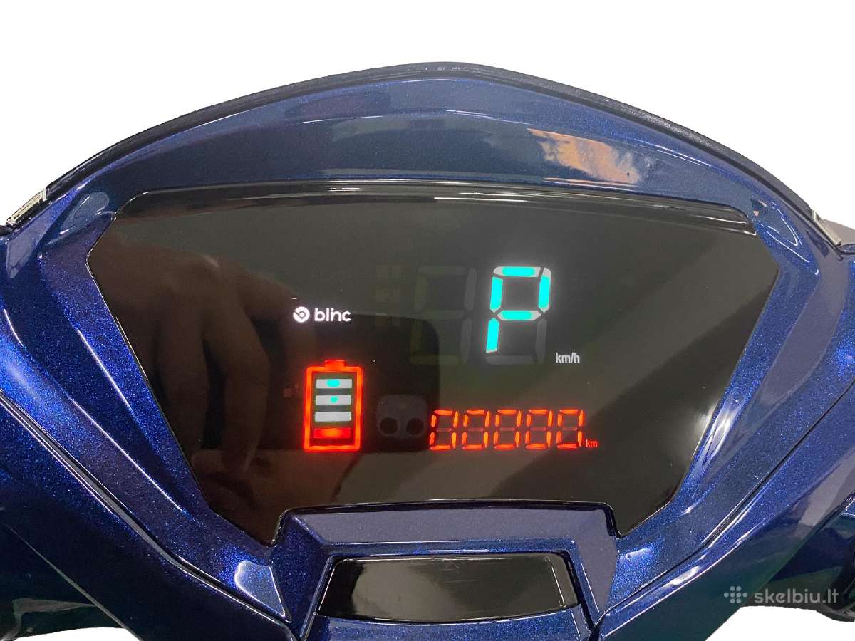 Elektrinis motoroleris 72v 2000w Blinc Alfa - nuotraukos Nr. 17