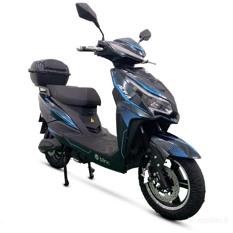 Elektrinis motoroleris 72v 2000w Blinc Alfa - nuotraukos Nr. 7