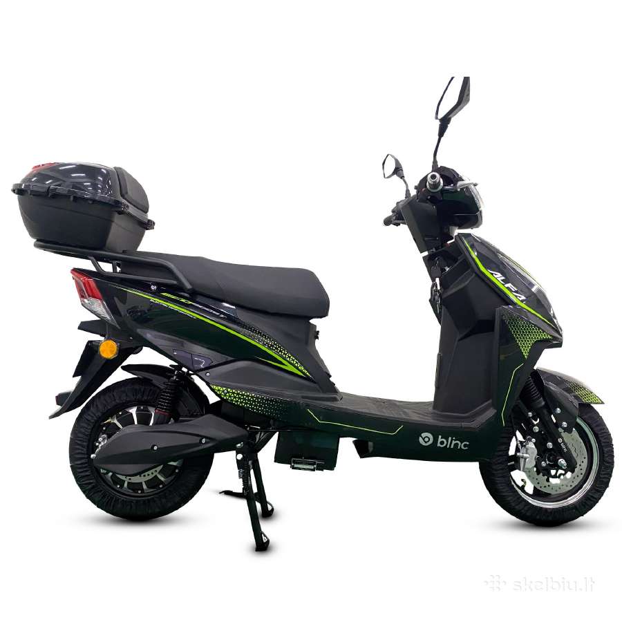 Elektrinis motoroleris 72v 2000w Blinc Alfa - nuotraukos Nr. 8