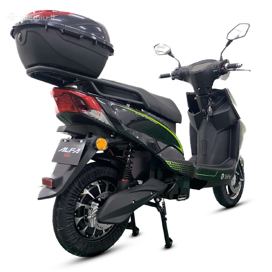 Elektrinis motoroleris 72v 2000w Blinc Alfa - nuotraukos Nr. 10