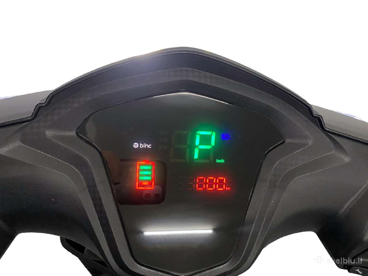 Elektrinis motoroleris 72v 2000w Blinc Alfa - nuotraukos Nr. 26