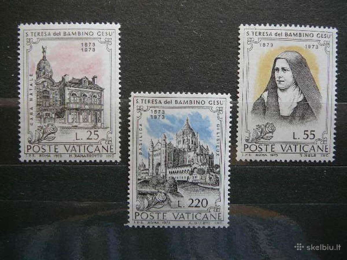 Architektura Sventoji Teresė Vatikanas 1973 vt618