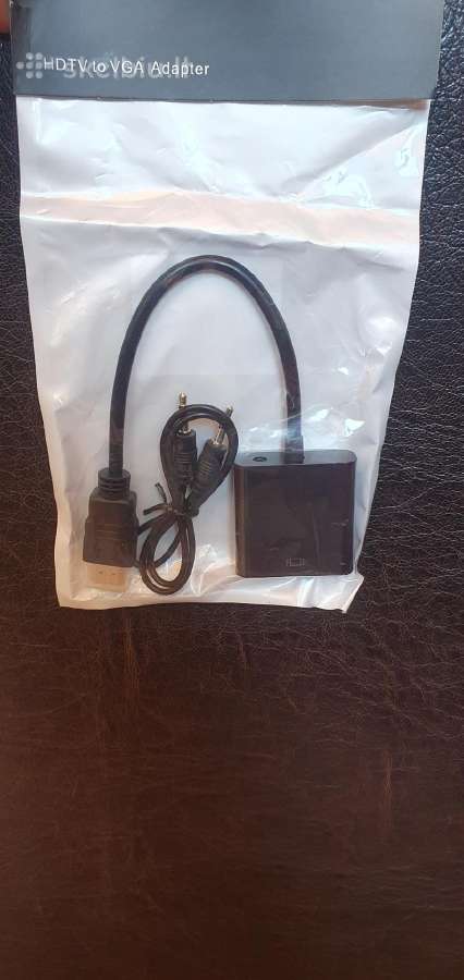 Hdtv hdmi to vga adapteris