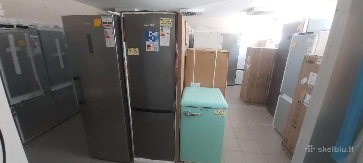 Nukainuoti. Šaldytuvai. Šaldikliai. Šaldymo dėžės