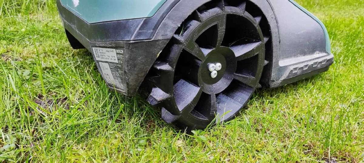 Vejos roboto Bosch Indego galiniai ratai