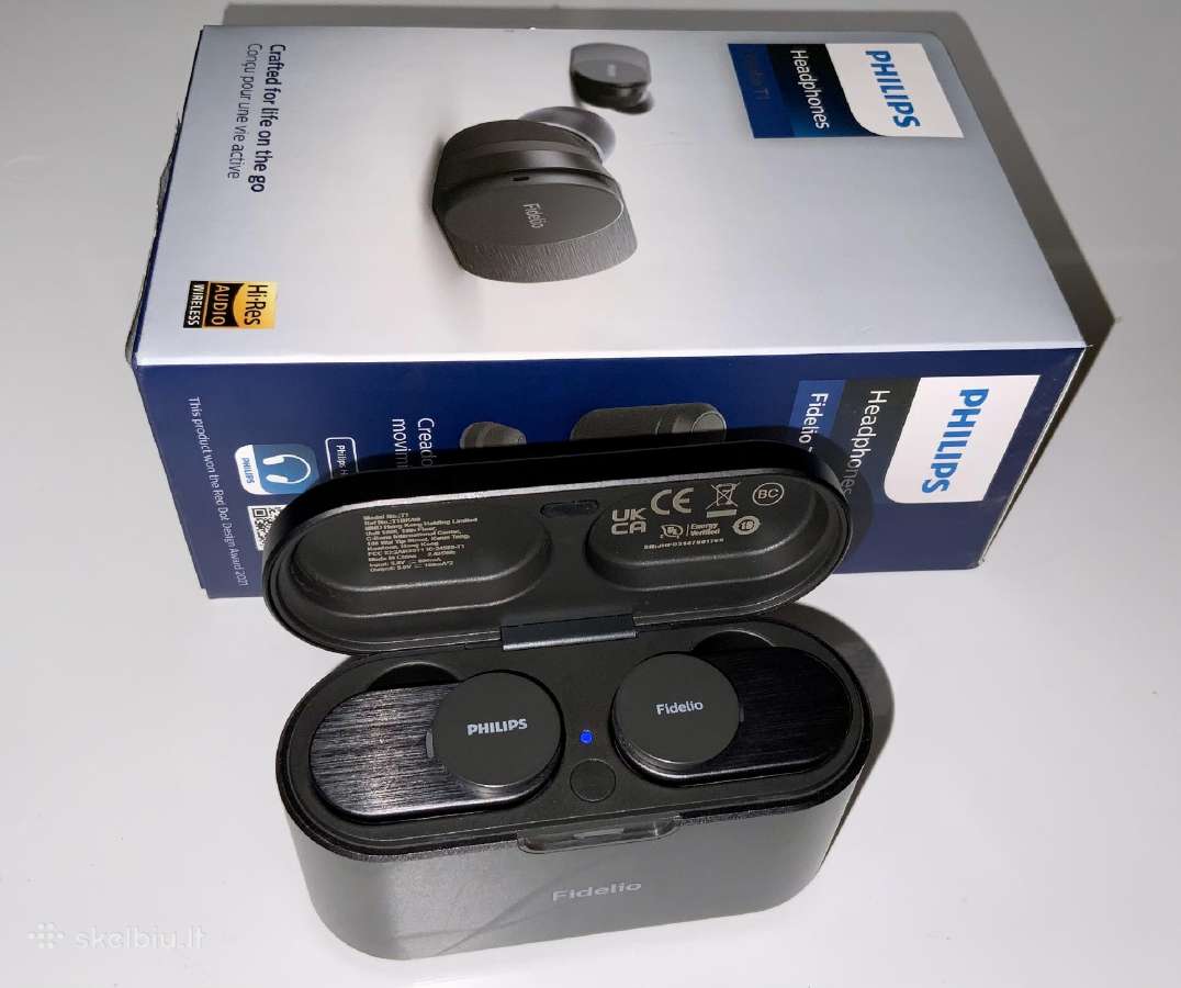 Philips Fidelio T1 belaidės In-ear tipo ausinės