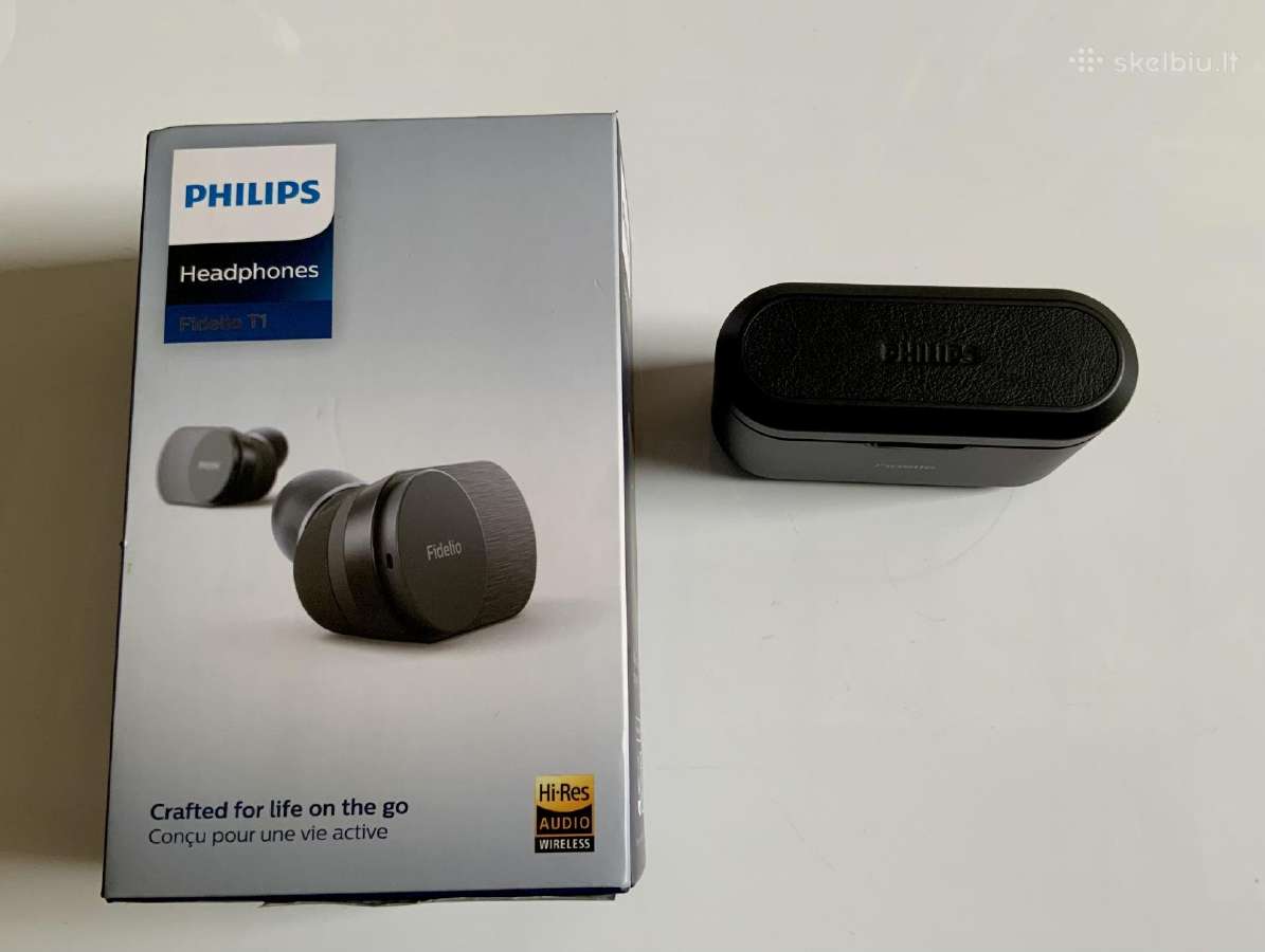 Philips Fidelio T1 belaidės In-ear tipo ausinės - nuotraukos Nr. 2